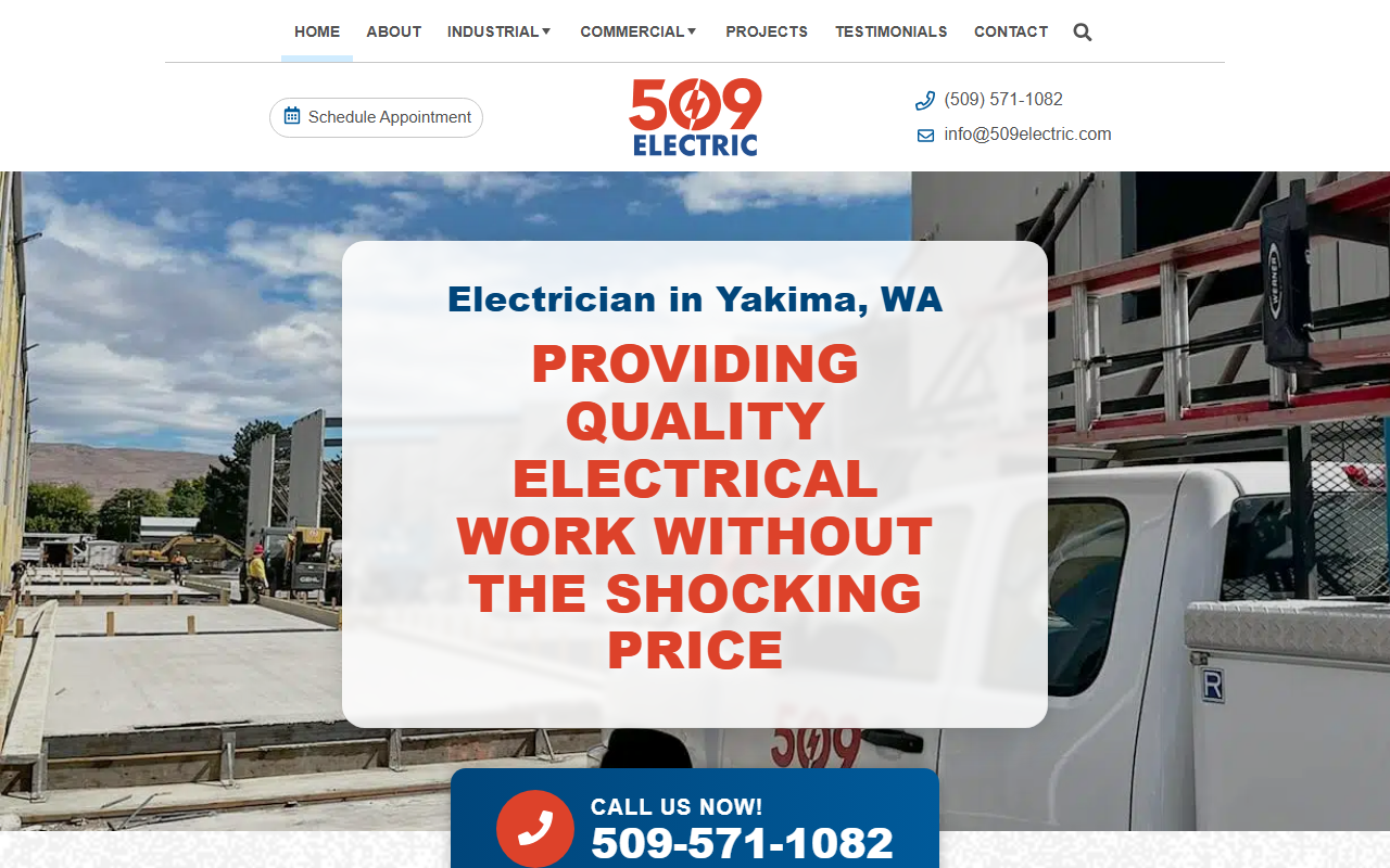 509electric.com screenshot