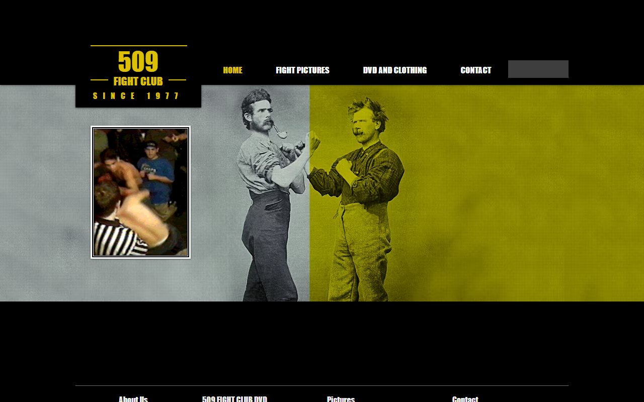 509fightclub.com screenshot