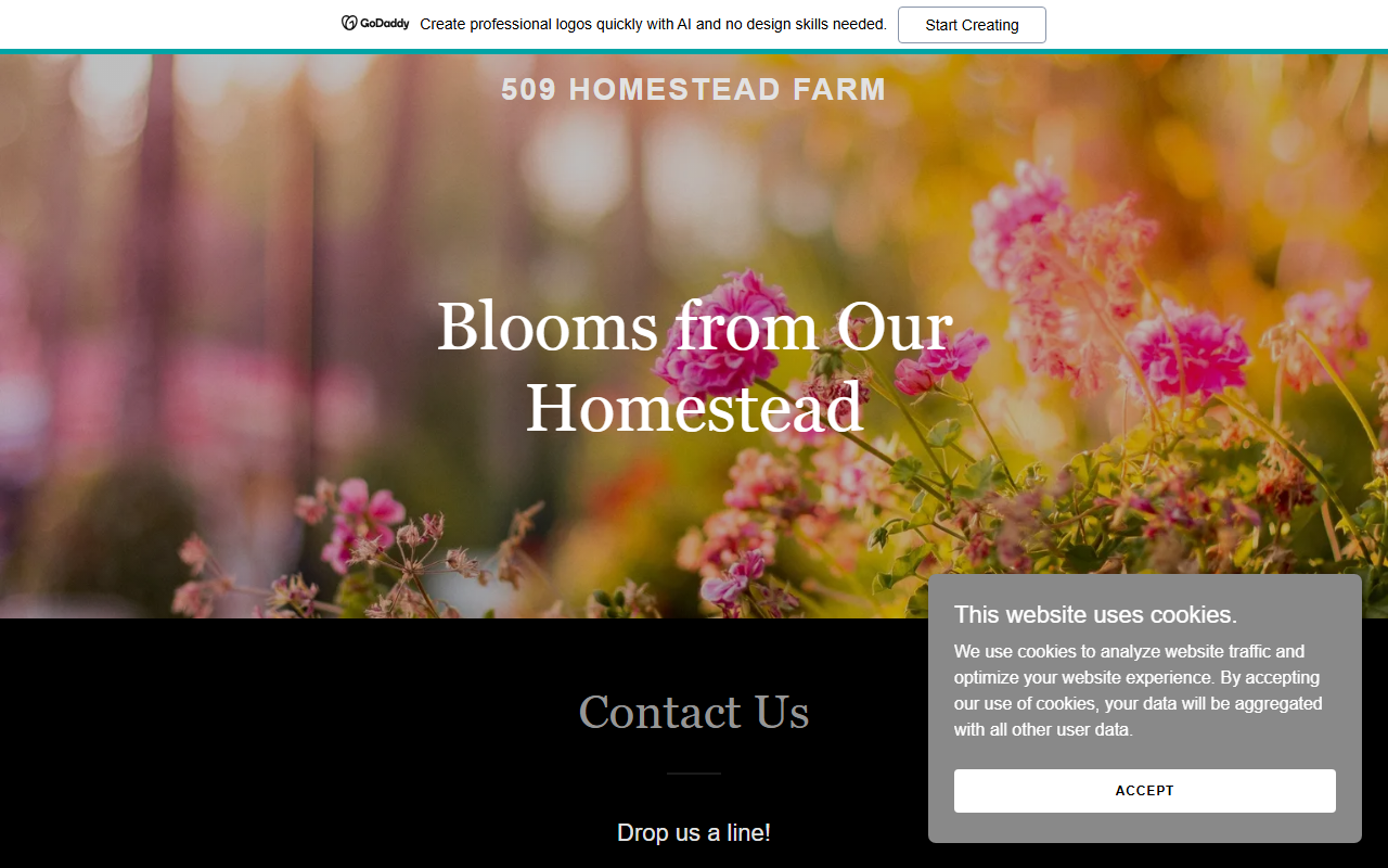 509homesteadfarm.com screenshot