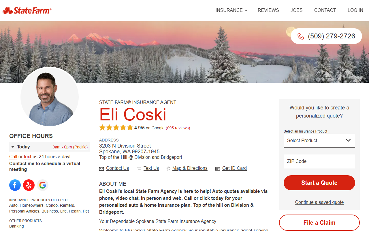 509insurance.com screenshot