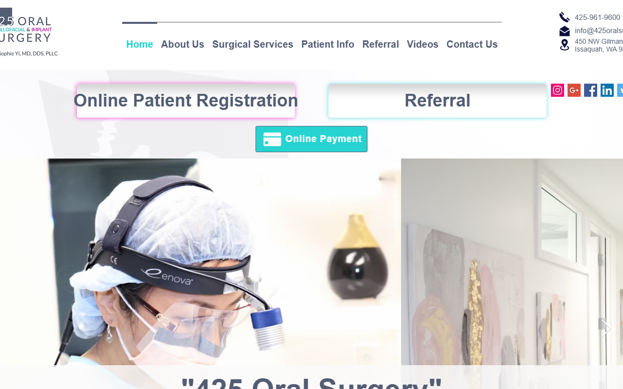 509oralsurgery.com screenshot
