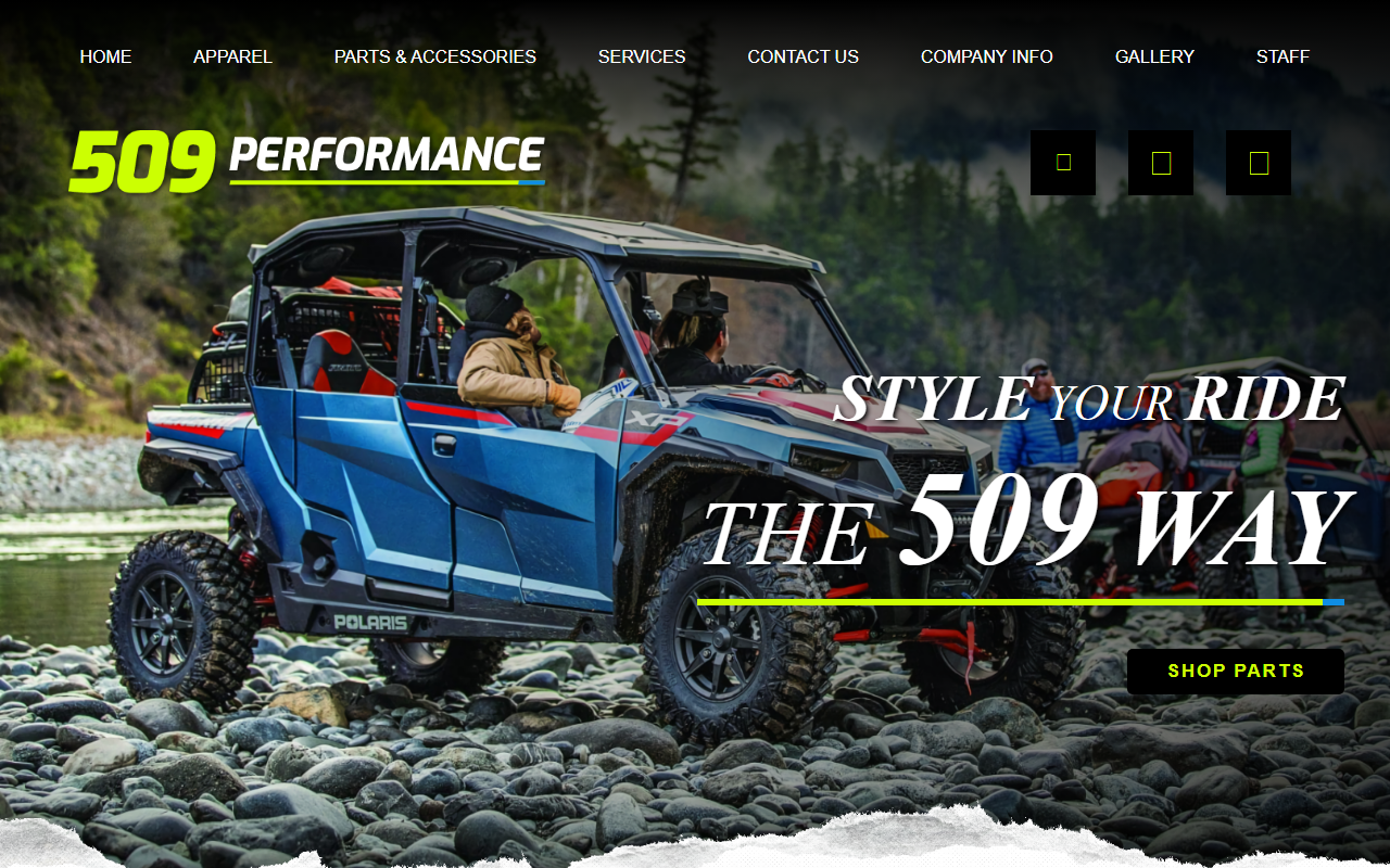 509performance.com screenshot
