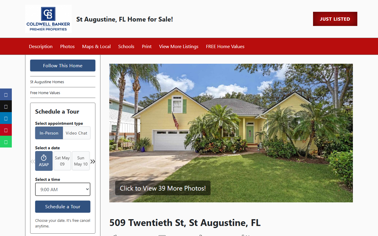 509twentieth.com screenshot