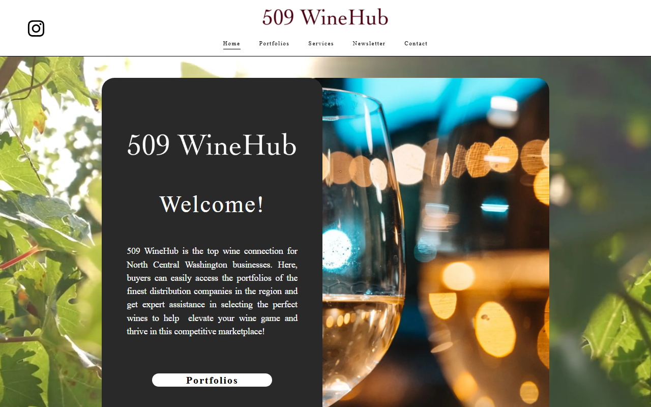 509winehub.com screenshot
