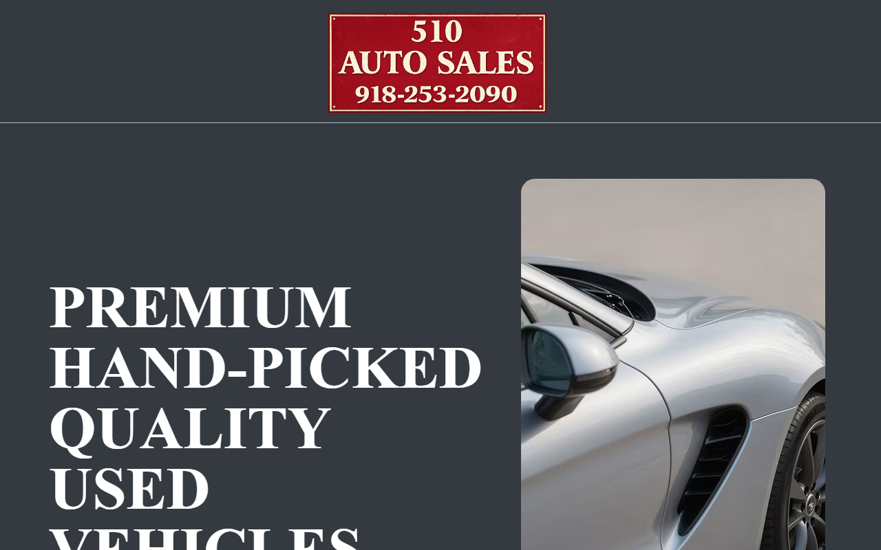 510autosales.com screenshot