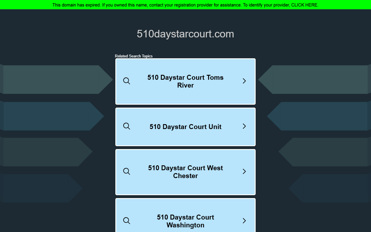 510daystarcourt.com screenshot