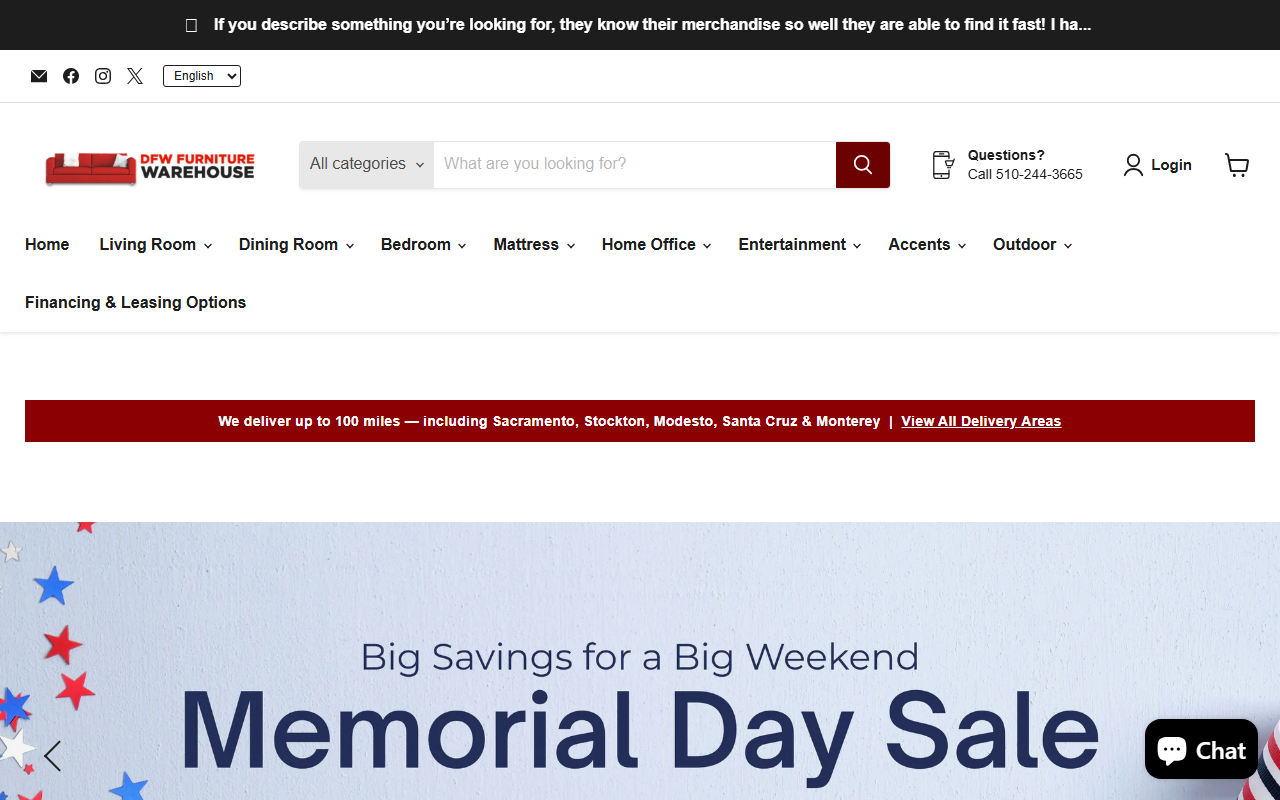 510furniture.com screenshot