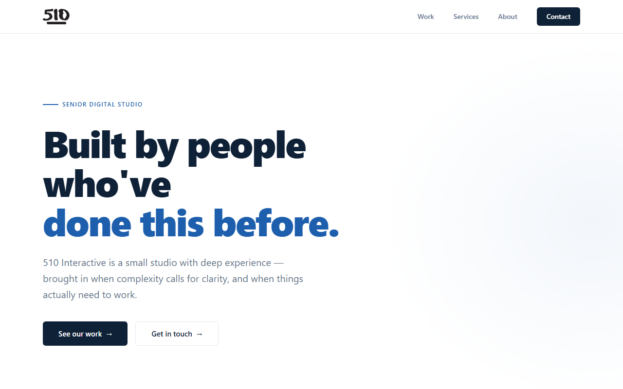 510interactive.com screenshot