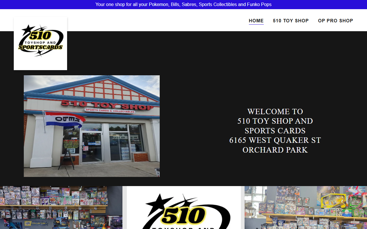 510toyshop.com screenshot