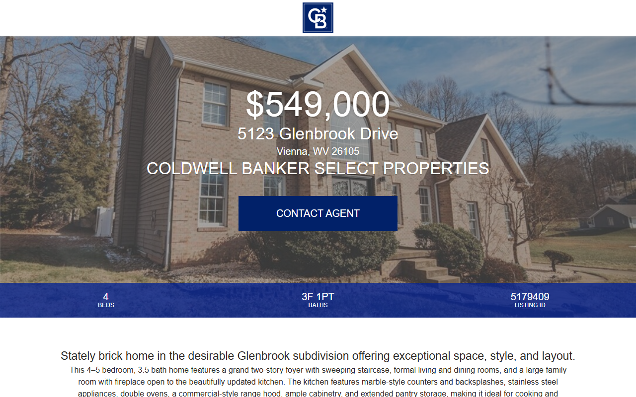 5123glenbrook.com screenshot