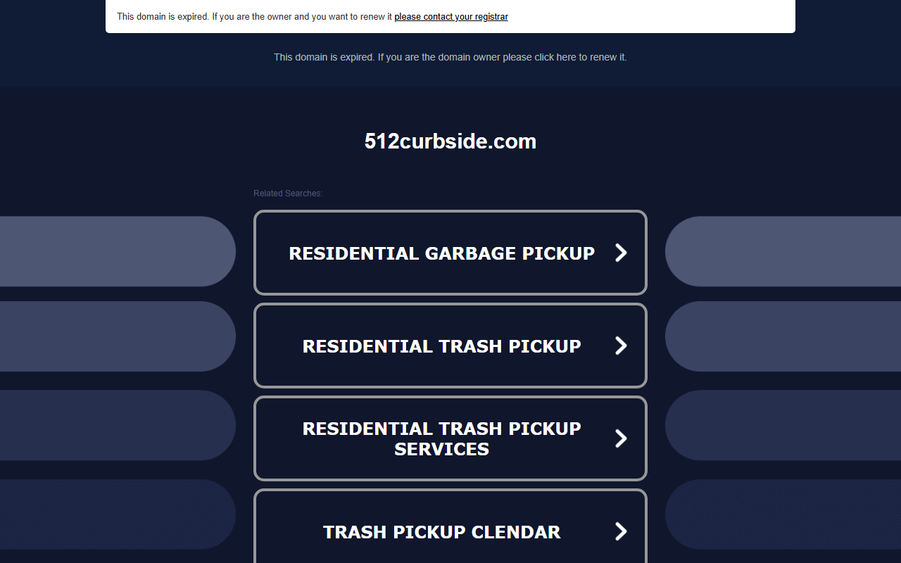 512curbside.com screenshot