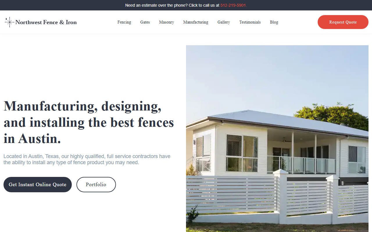512fencing.com screenshot