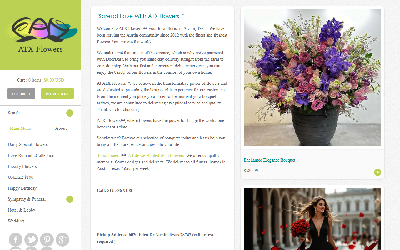 512florist.com screenshot