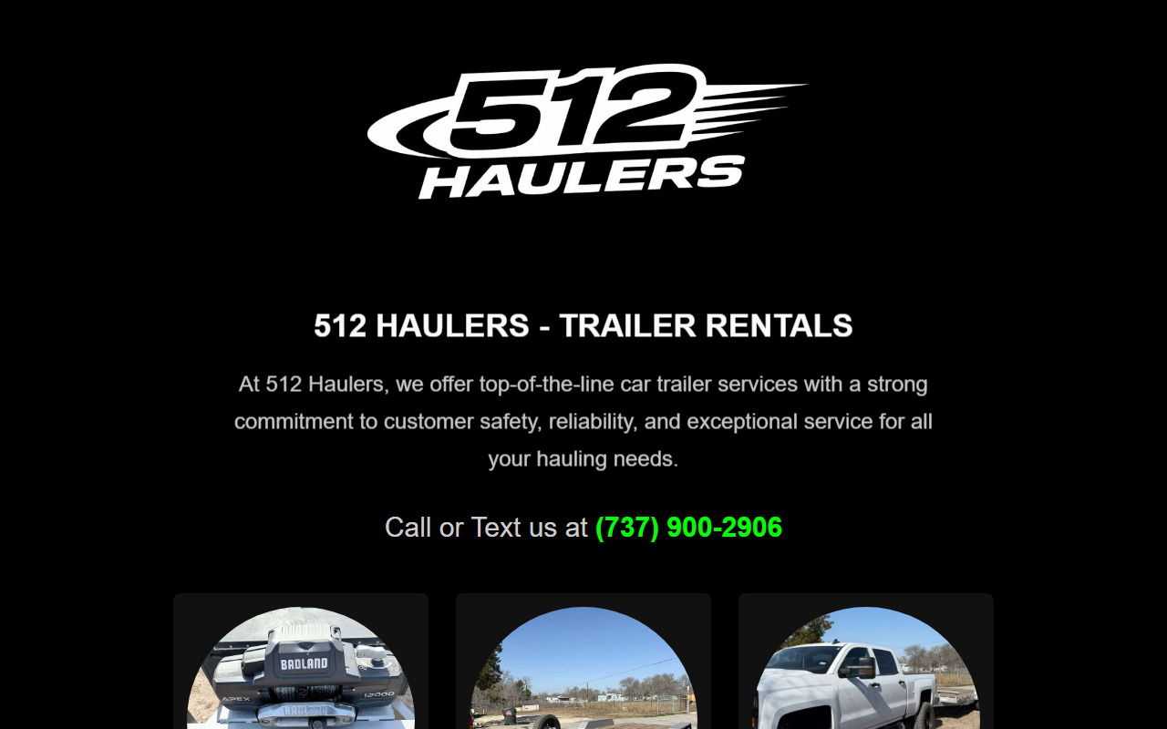 512haulers.com screenshot