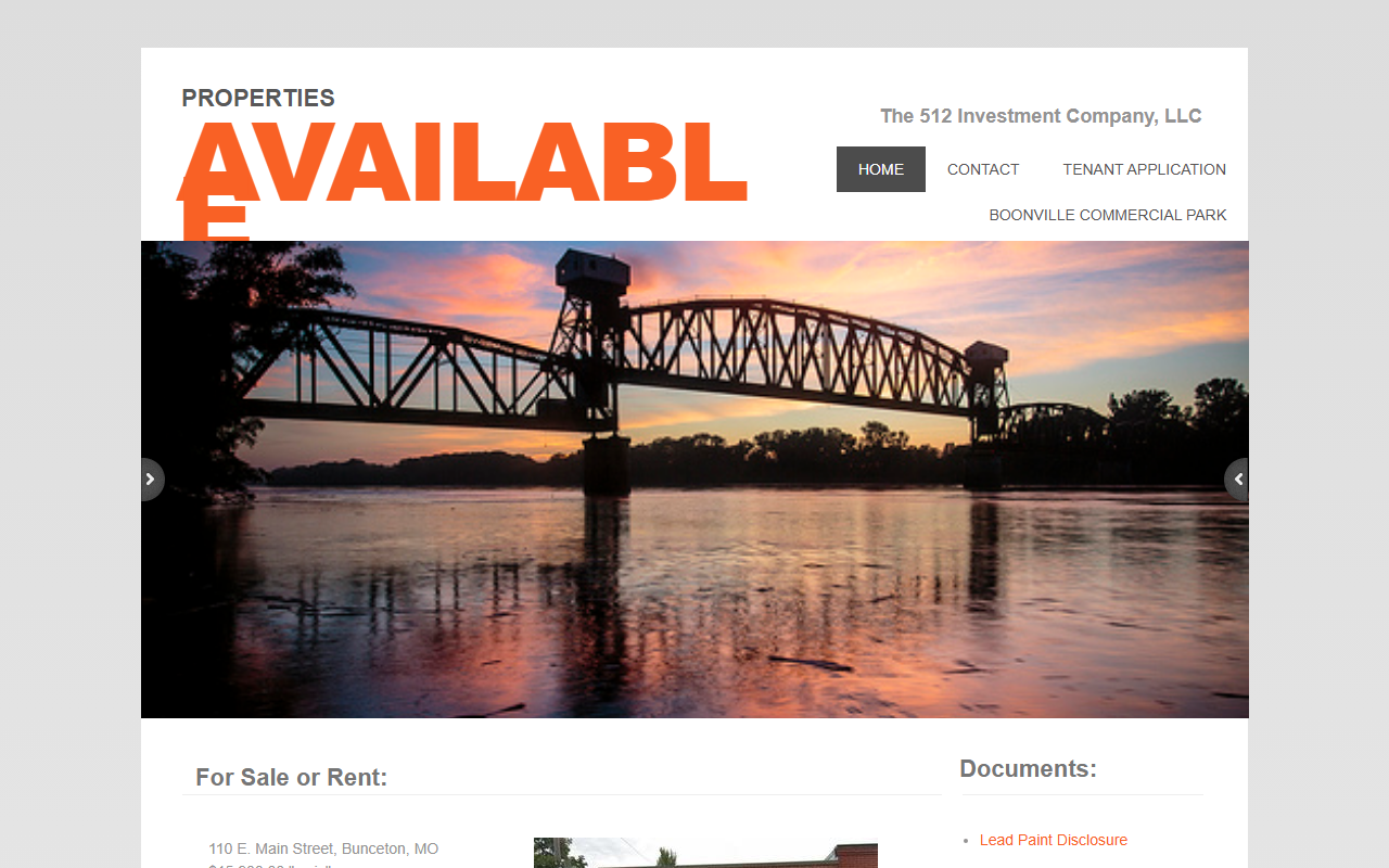 512investment.com screenshot