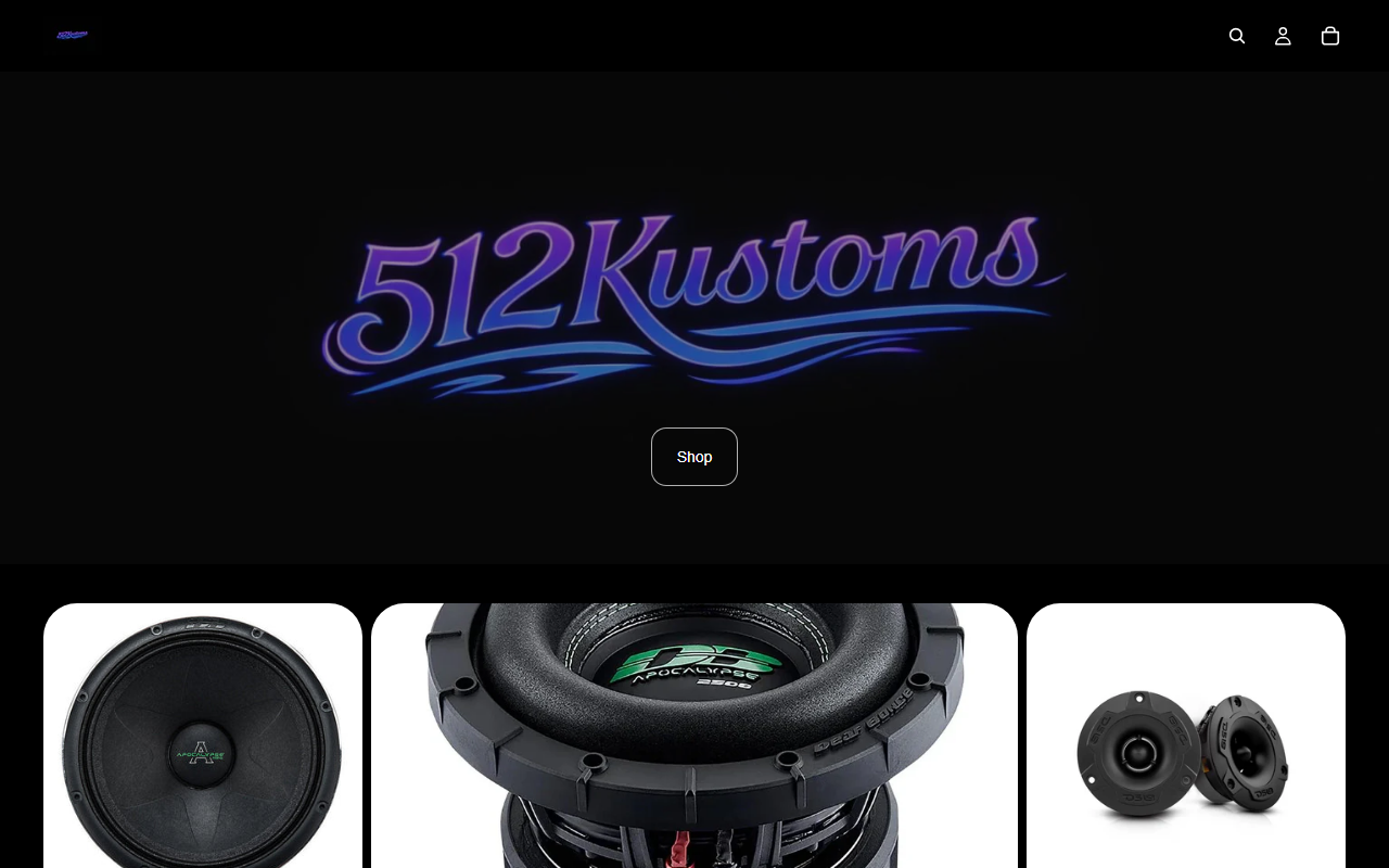512kustoms.com screenshot