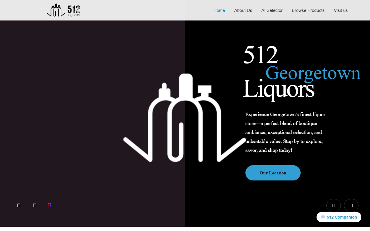 512liquors.com screenshot