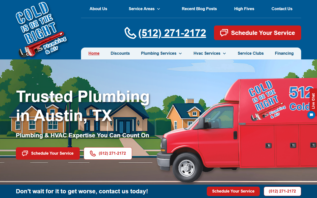 512plumber.com screenshot