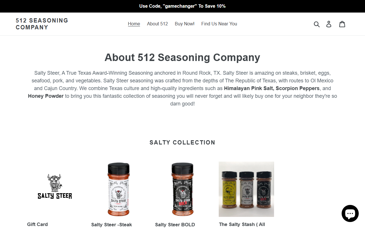 512seasoning.com screenshot