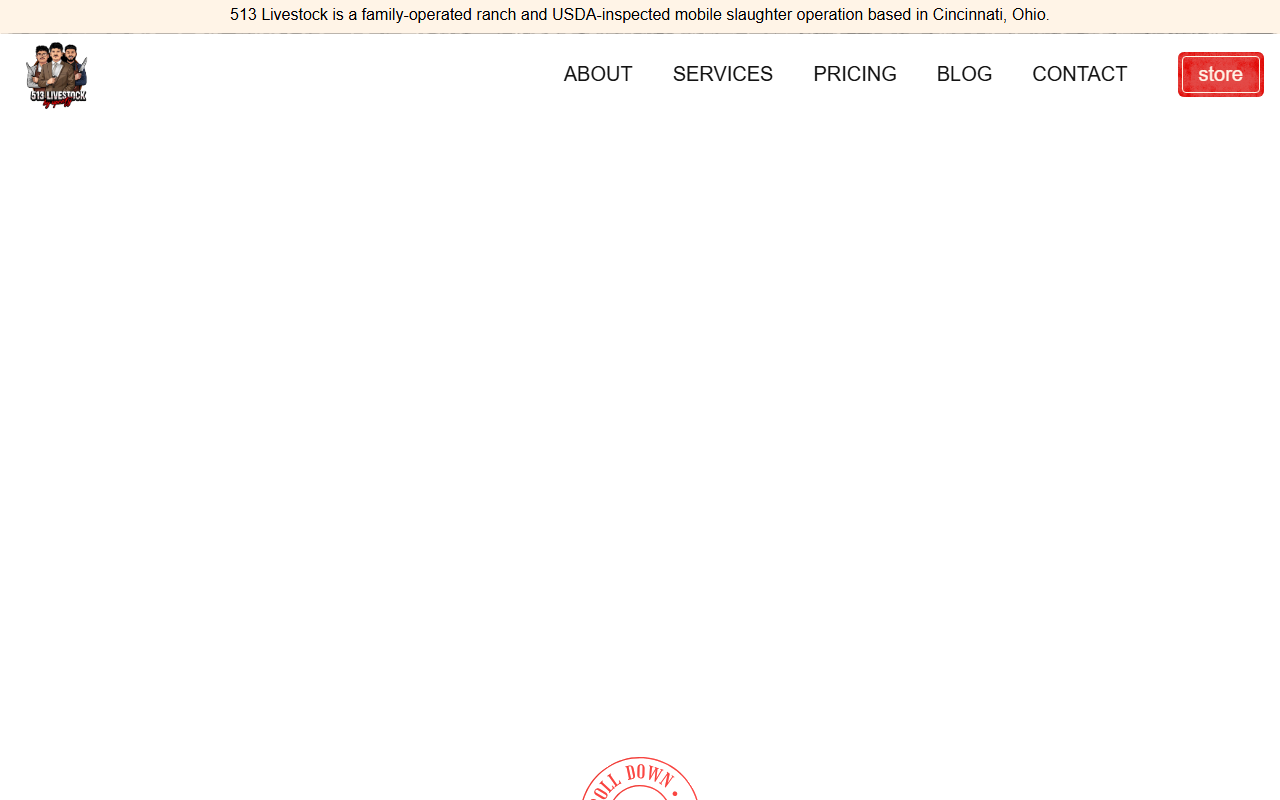 513livestock.com screenshot