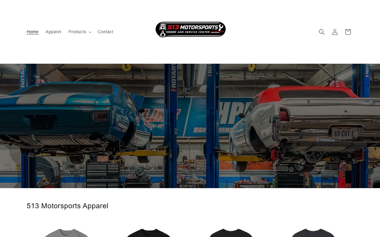 513motorsports.com screenshot
