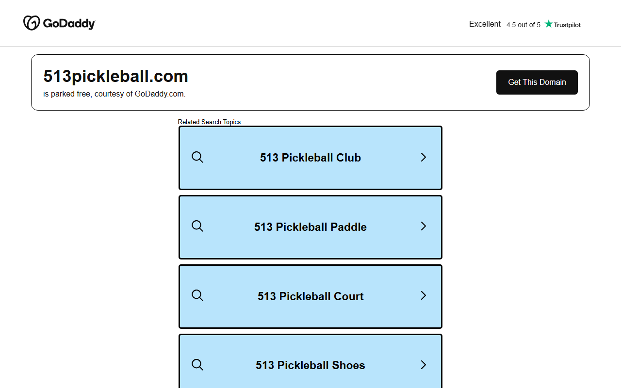 513pickleball.com screenshot