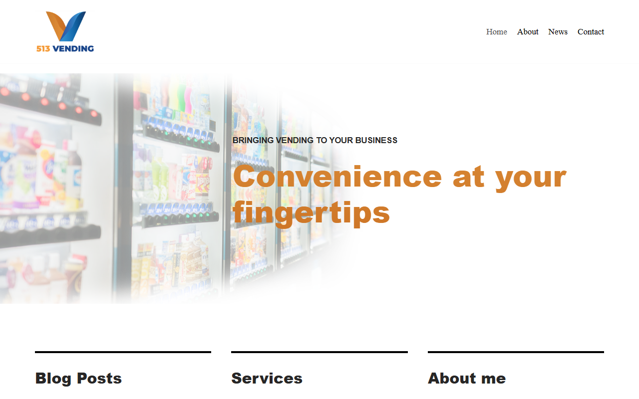 513vending.com screenshot