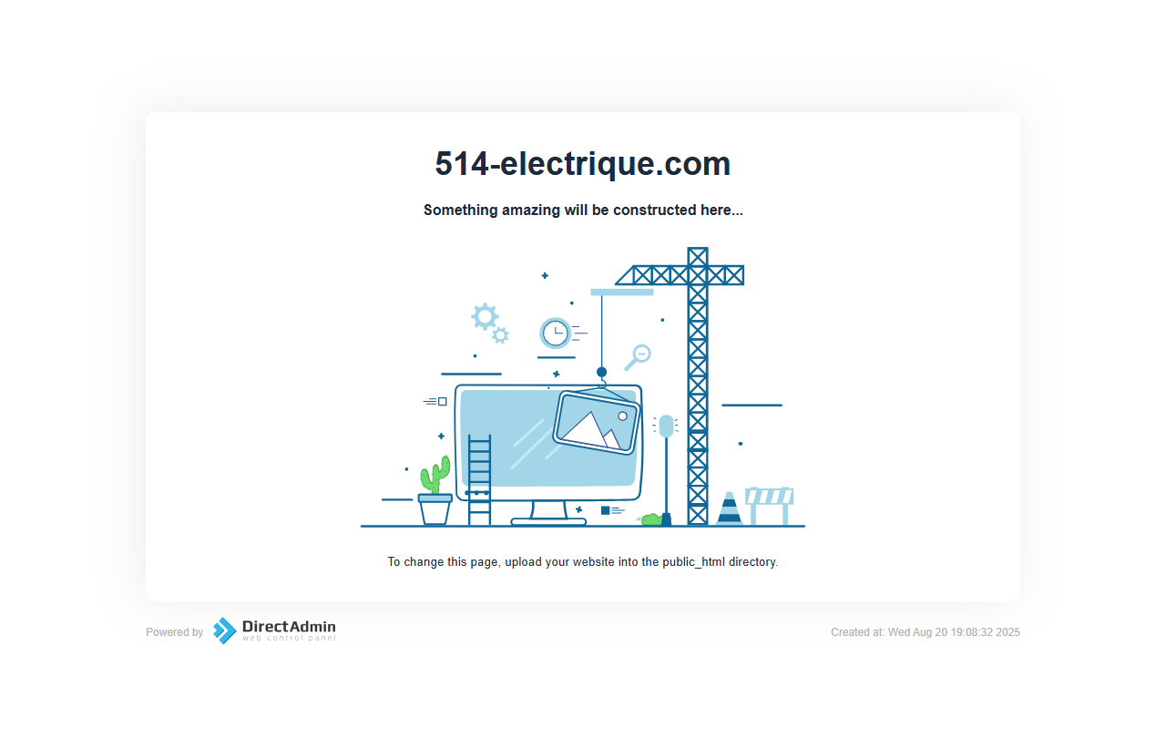 514-electrique.com screenshot