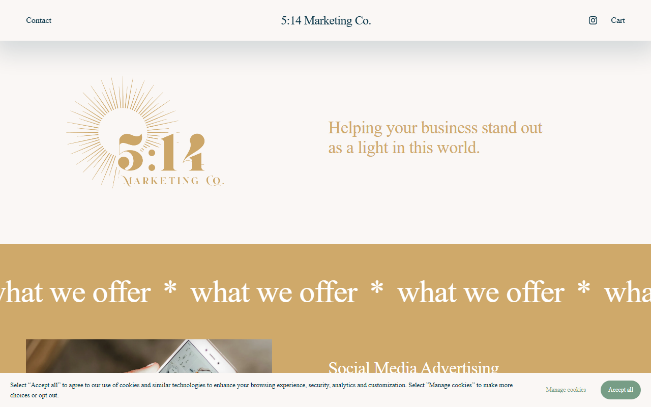 514marketingco.com screenshot