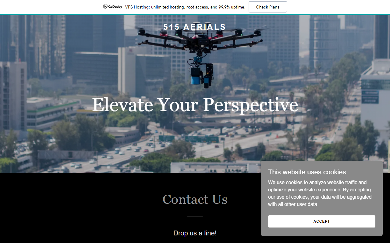 515aerials.com screenshot