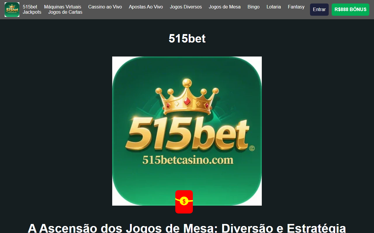 515betcasino.com screenshot