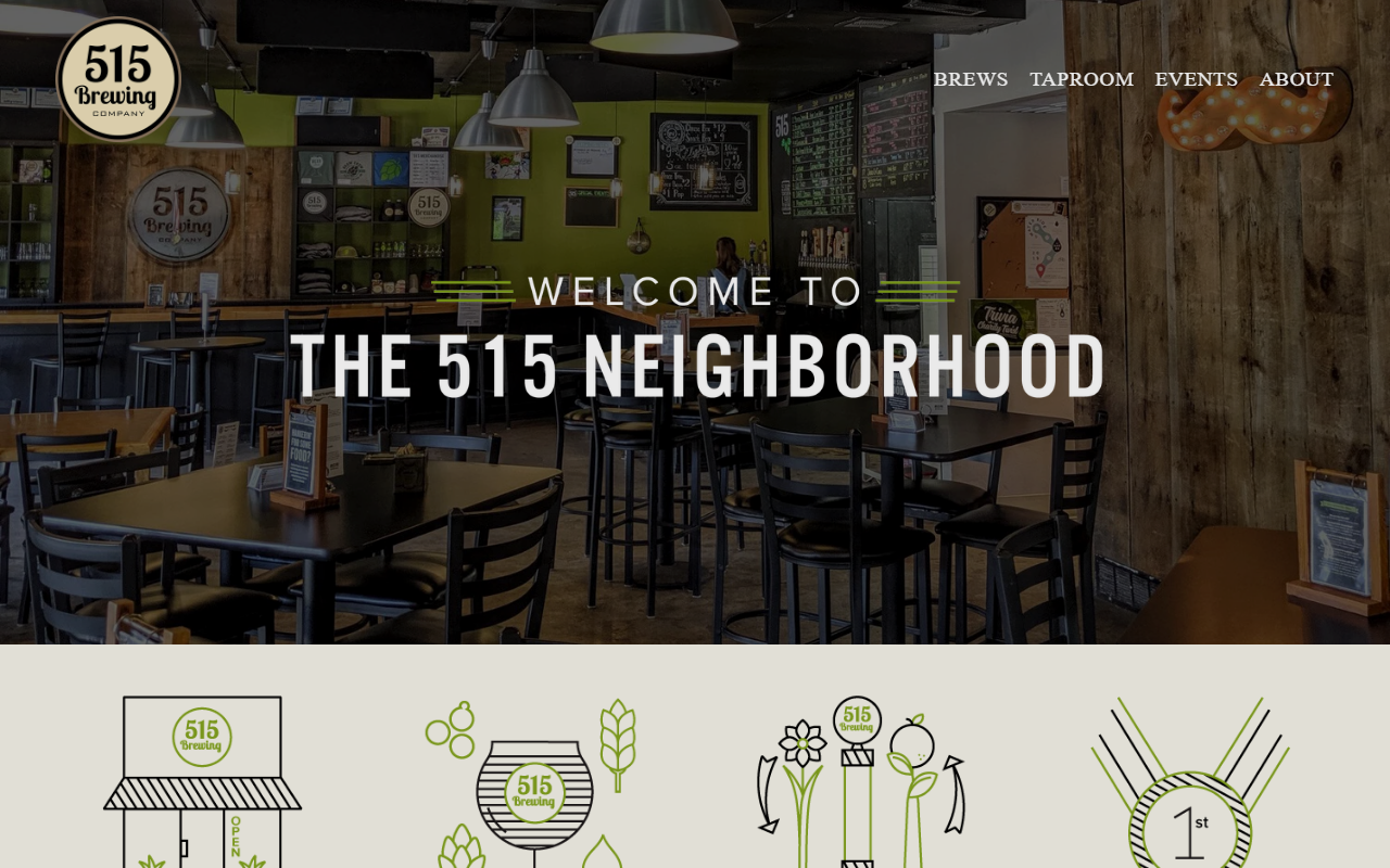 515brewing.com screenshot