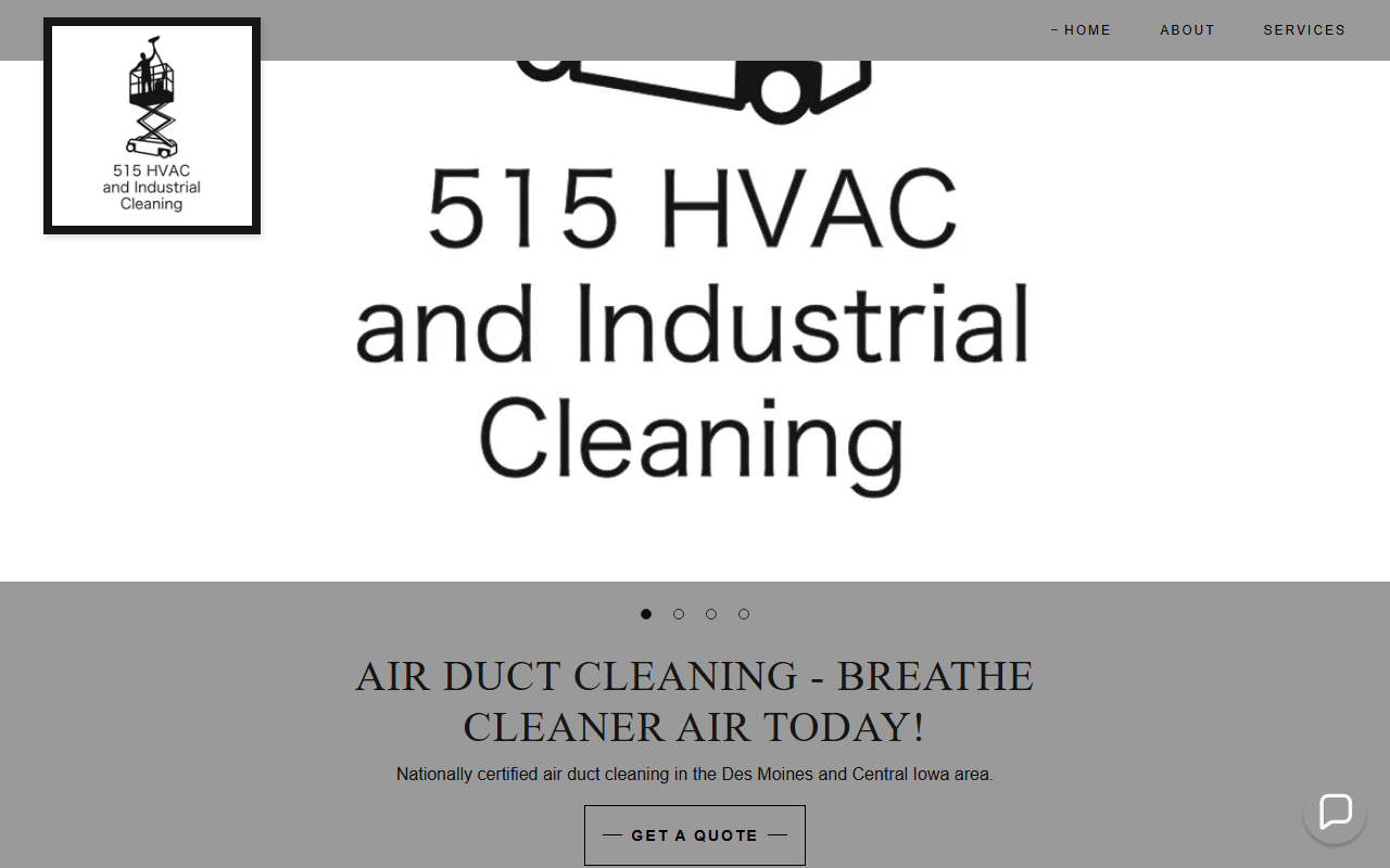 515cleaning.com screenshot