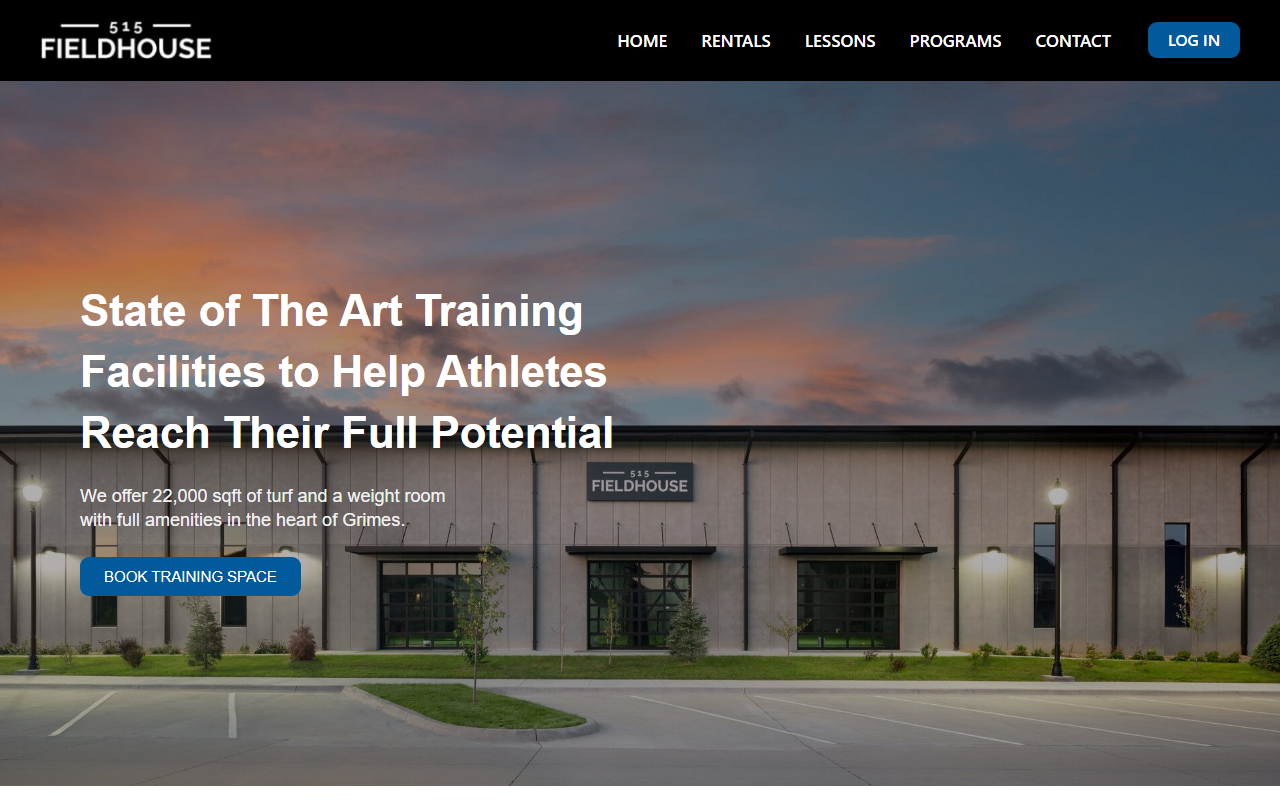 515fieldhouse.com screenshot