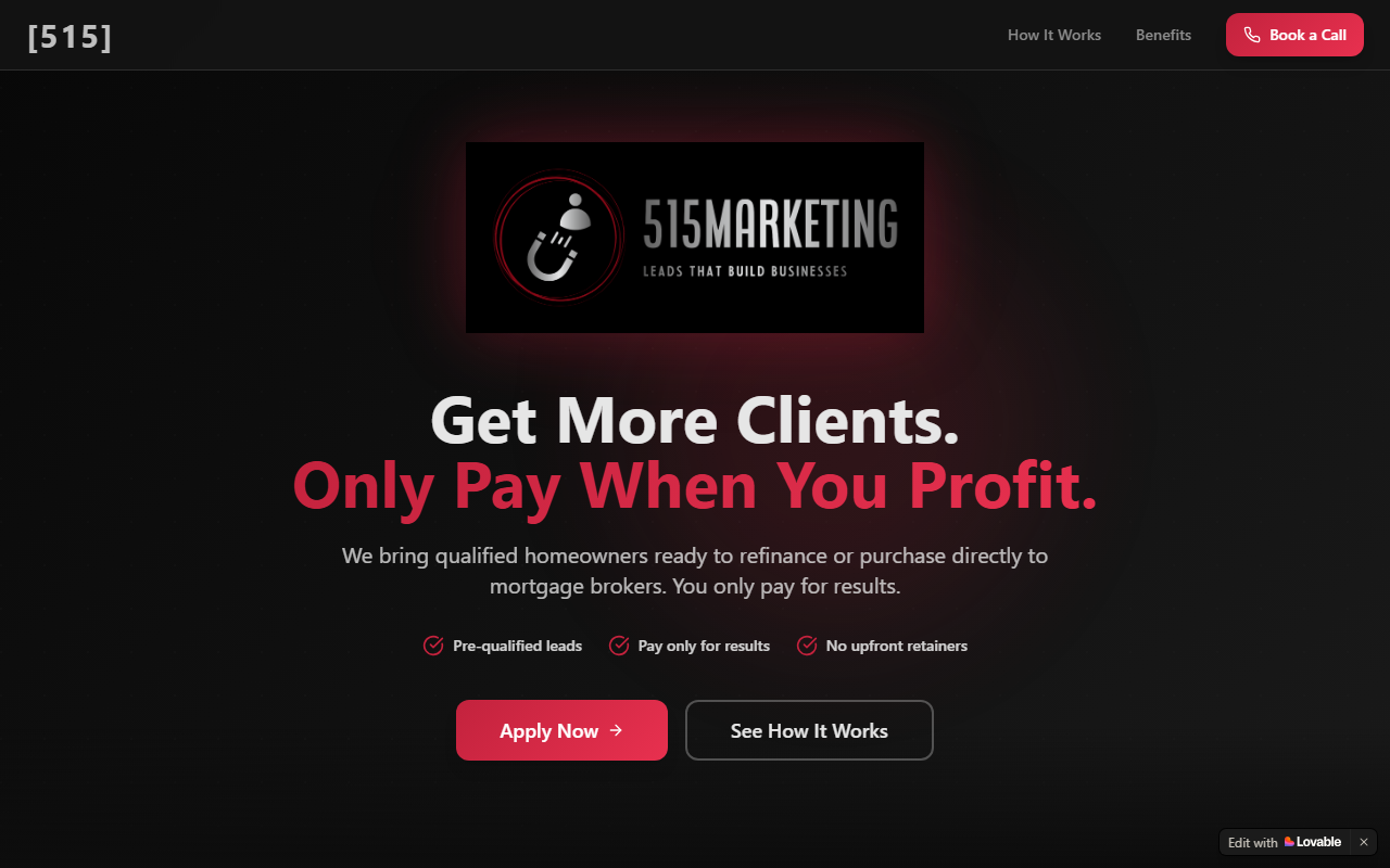 515marketing.com screenshot