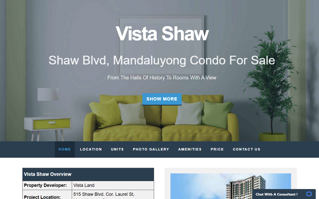 515shawcondos.com screenshot