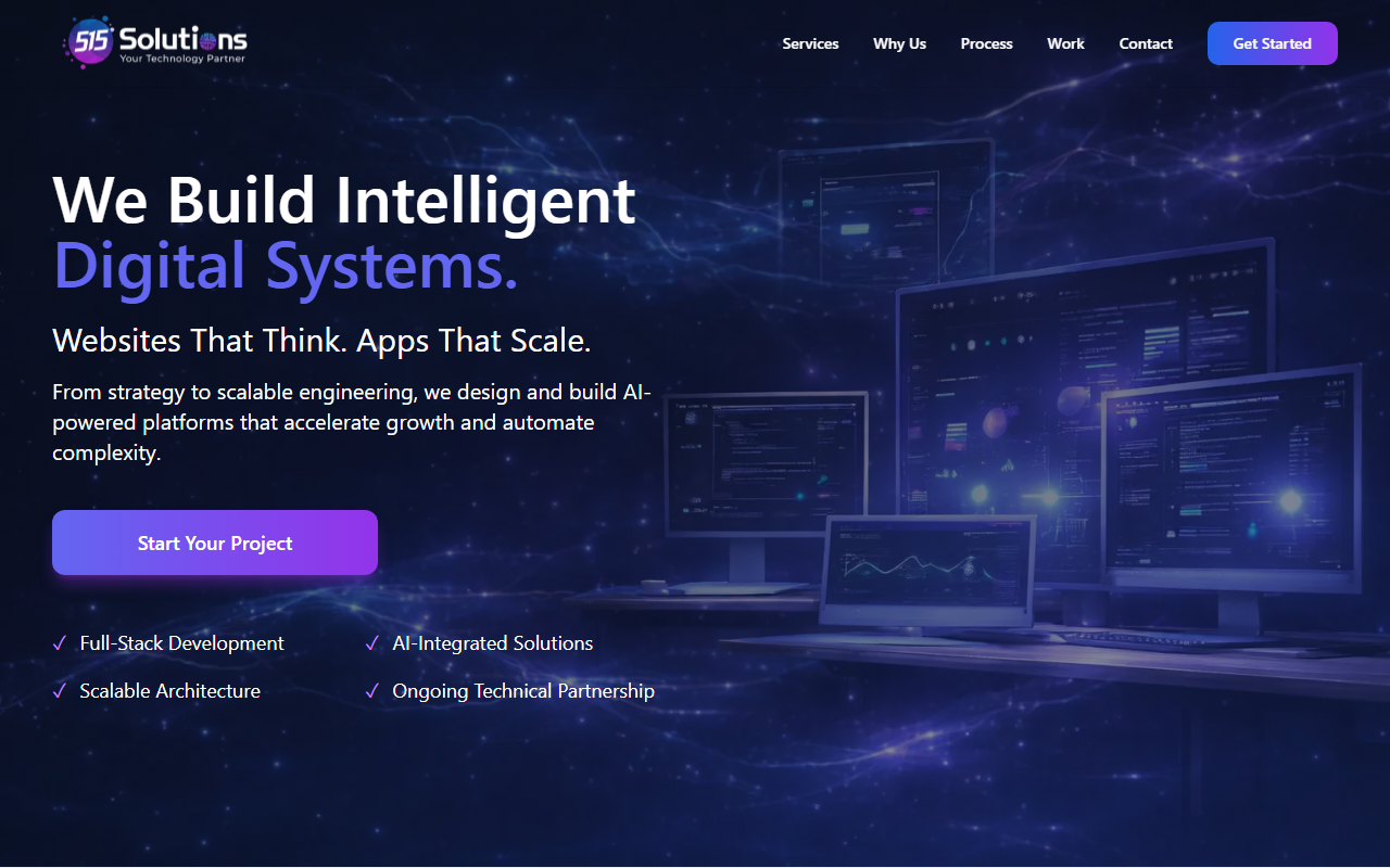 515solutions.com screenshot