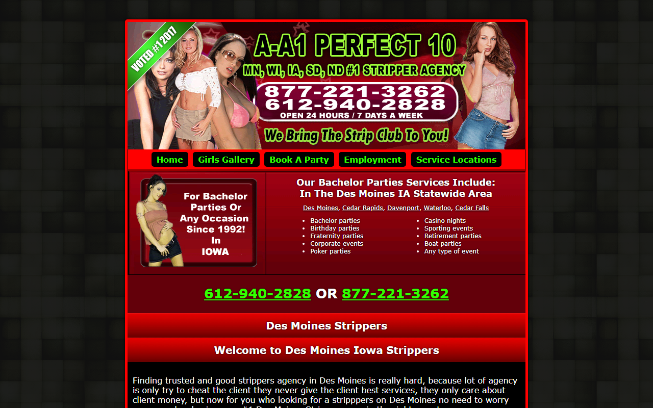 515strippers.com screenshot