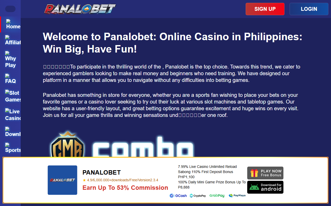 5168panalobet.com screenshot