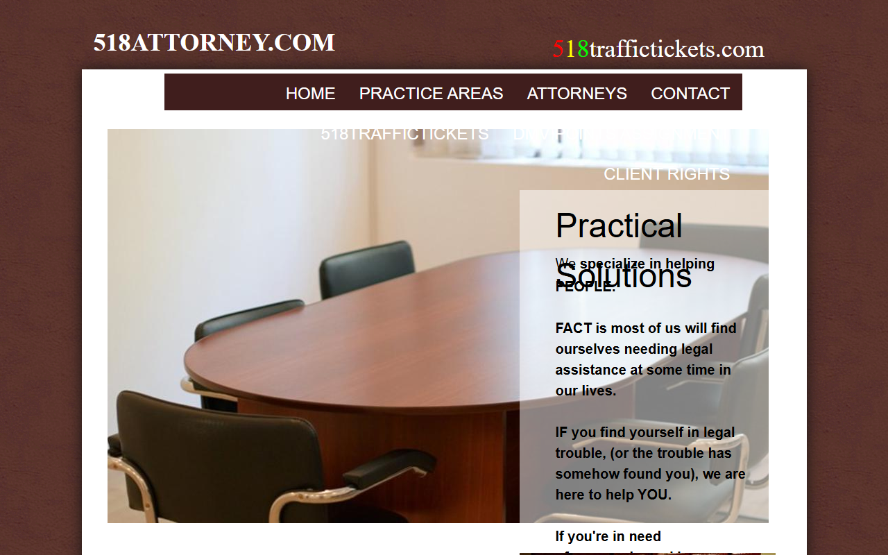 518attorney.com screenshot