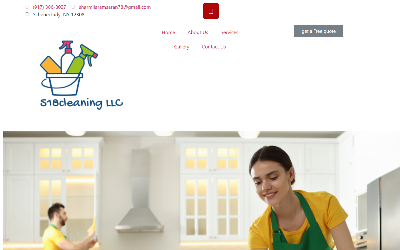 518cleaningllc.com screenshot