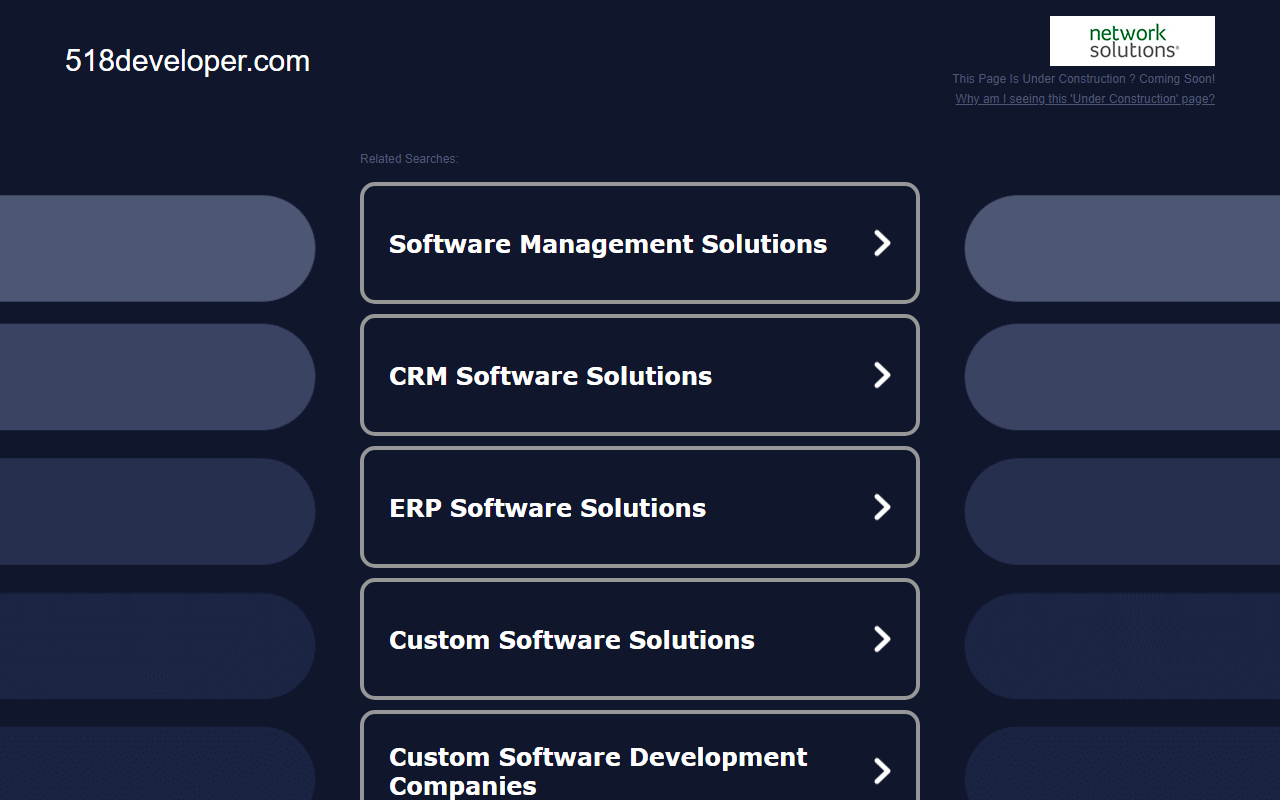 518developer.com screenshot