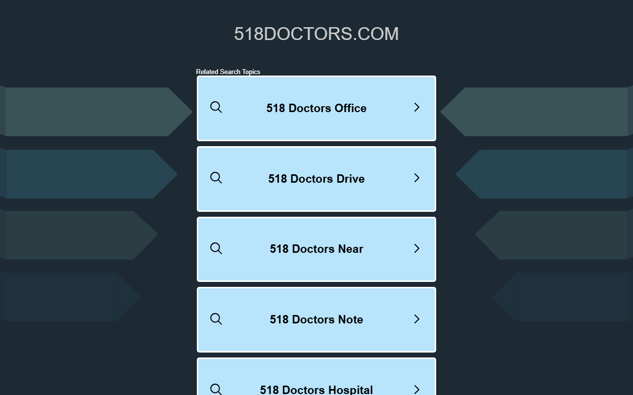 518doctors.com screenshot