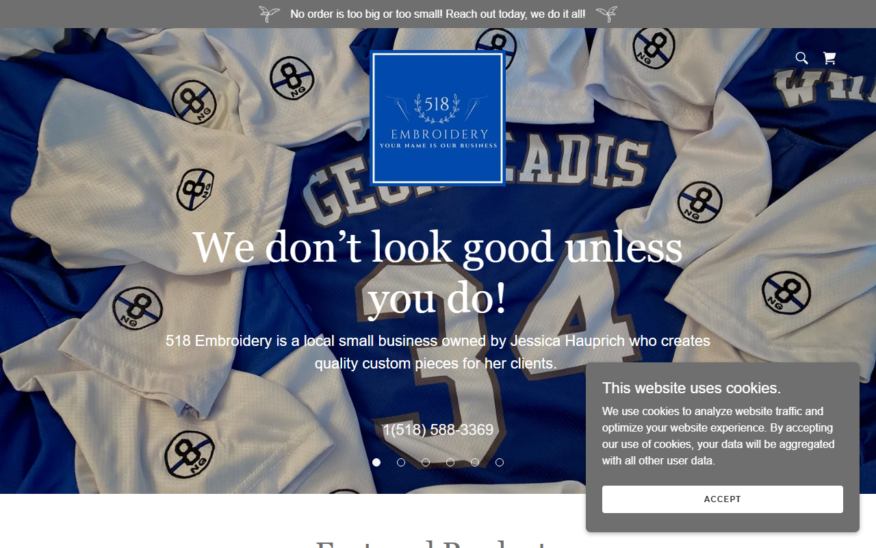 518embroidery.com screenshot