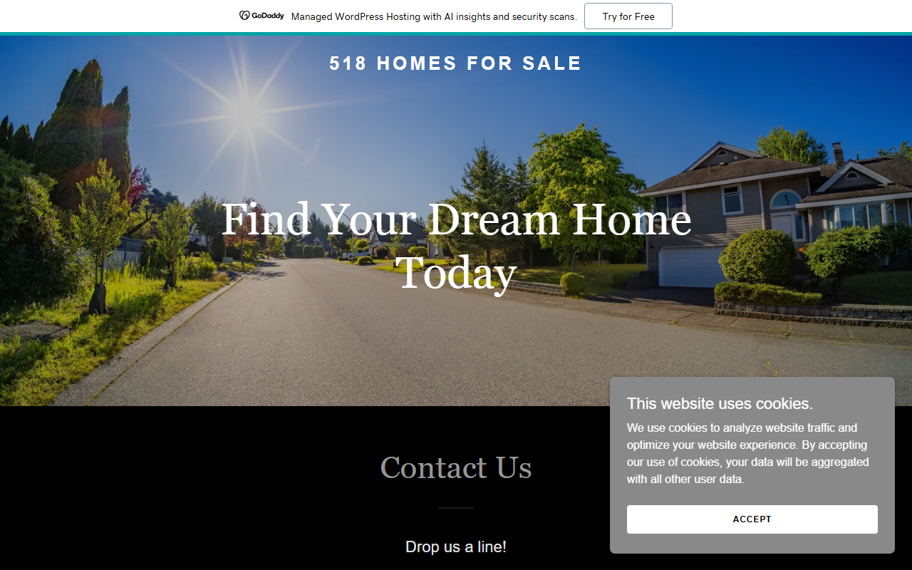 518homesforsale.com screenshot