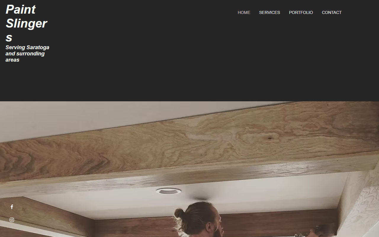 518paintslingers.com screenshot