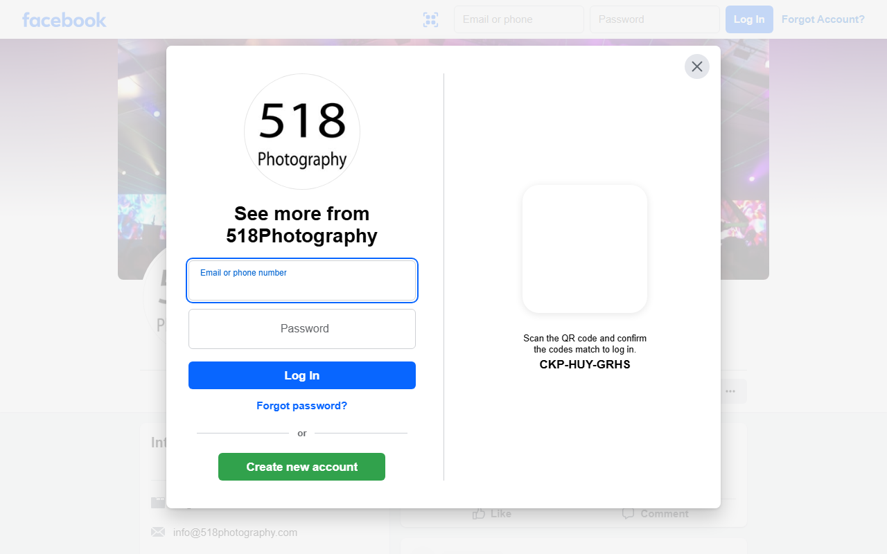 518photography.com screenshot