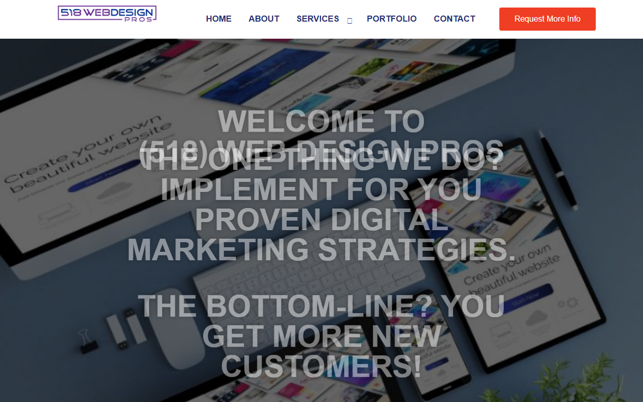 518webdesignpro.com screenshot
