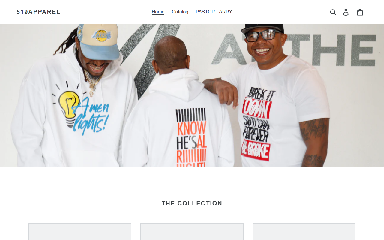 519apparel.com screenshot