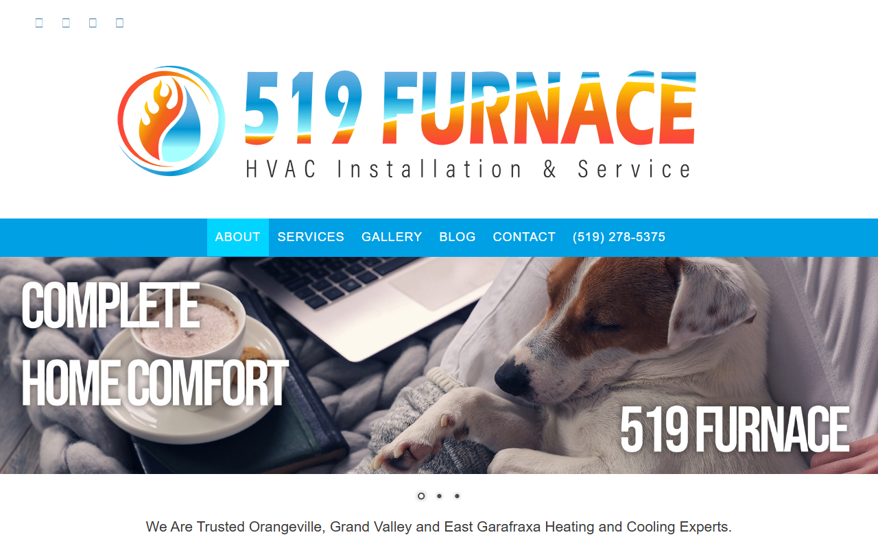 519furnace.com screenshot